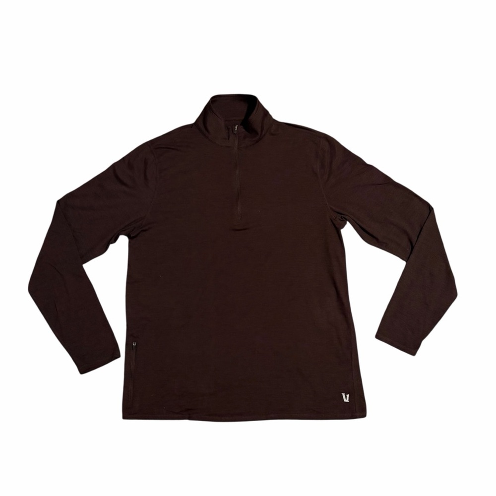 Vuori Ease Performance Half Zip Pullover Long Sle… - image 2